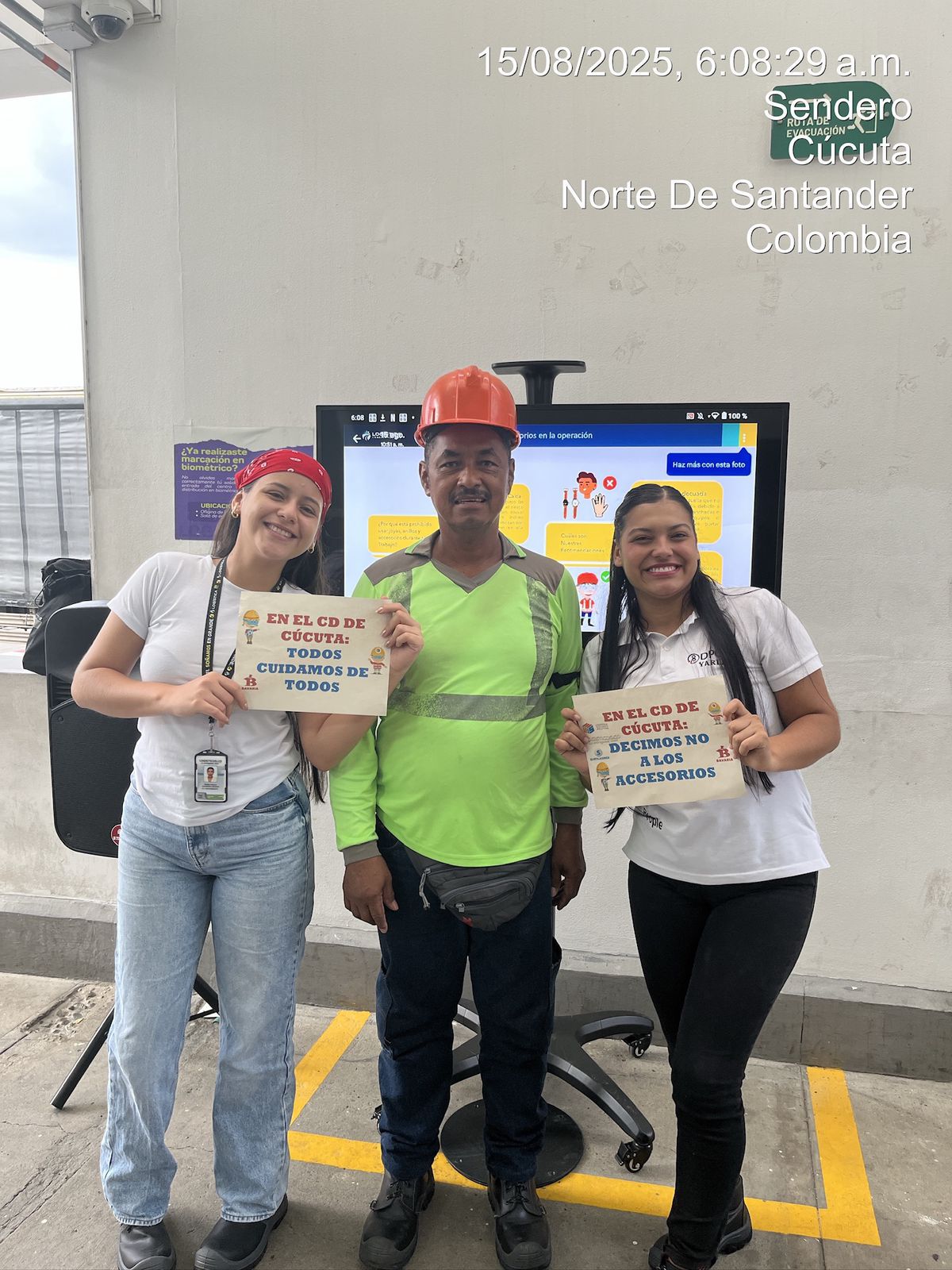 Evidencia de capacitación